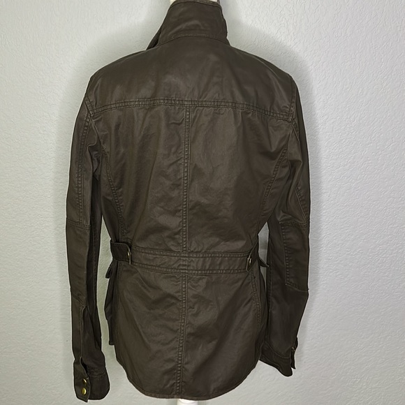 J. Crew Waxed Cotton Field Jacket Medium Tall - Picture 7 of 12
